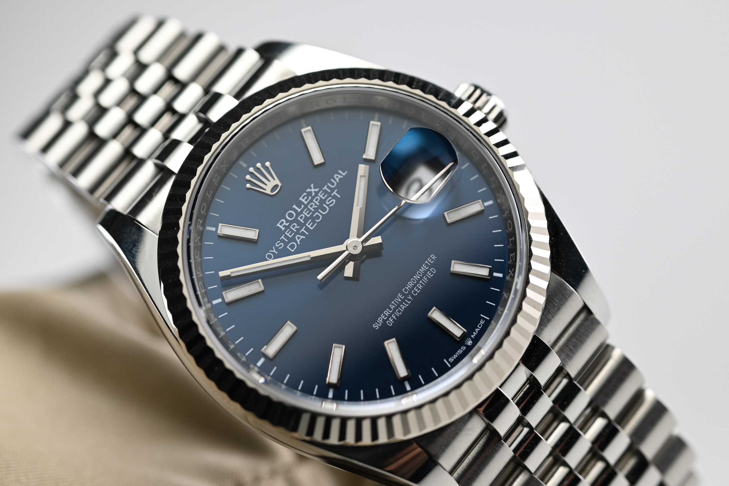 Rolex Datejust 36 - Blaues Zifferblatt |07/2024|Referenz 126234